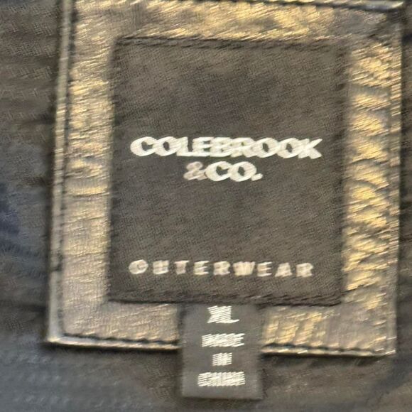 Colebrook & Company Vintage 90's, Soft leather Women's Black Jacket XL - Picture 7 of 8